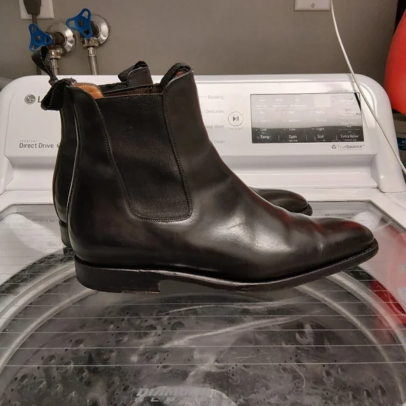Adres Sendra Black Leather Chelsea Boots - Picture 2 of 12